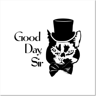 Good Day Cat Posters and Art